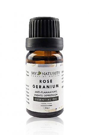 Pure Rose Geranium Essential Oil