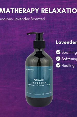 Lavender Shower Gel 500ml | Soothing & Softening & Healing
