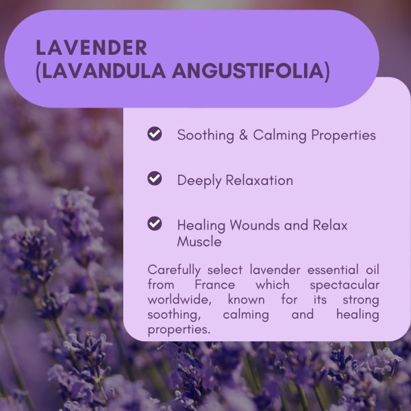 Lavender Soothing Healing Shower Gel 500ml with luscious lavender scented